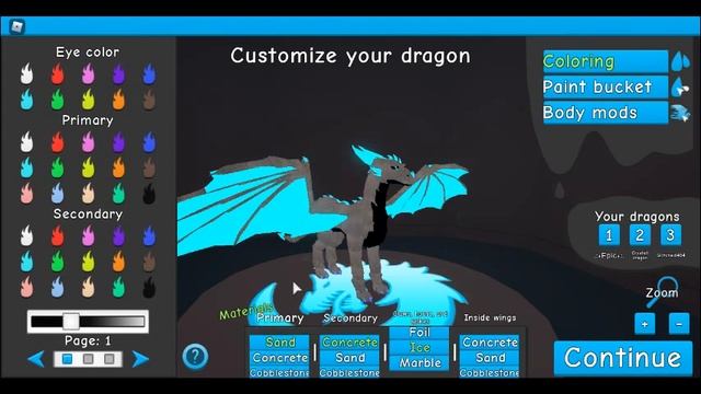 Cool Robot Dragon Skin Idea! (Dragons' Life roblox) смотреть онлайн