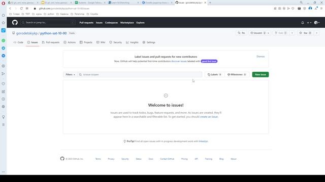 Группа выживания python [суббота 10-00] - 02 - git + uml смотреть онлайн