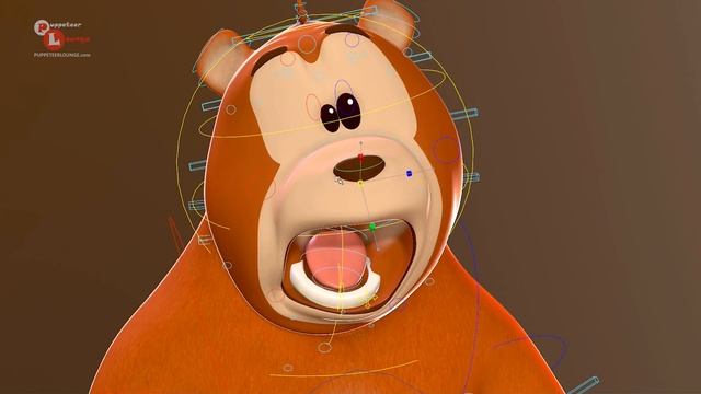Chubby Bear | Cartoon Character Rig Demo смотреть онлайн