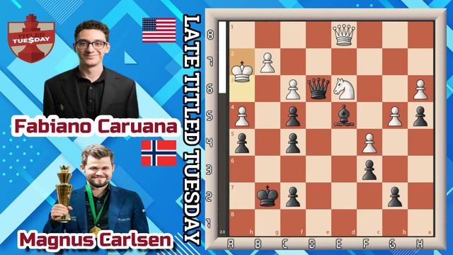 Carlsen Plays the Orthodox St. George Defense to Outmaneuver Caruana. смотреть онлайн