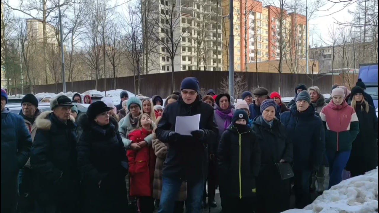 Жители второго микрорайона Одинцово записали видеообращение к Путину, Бастрыкину и Воробьёву смотреть онлайн