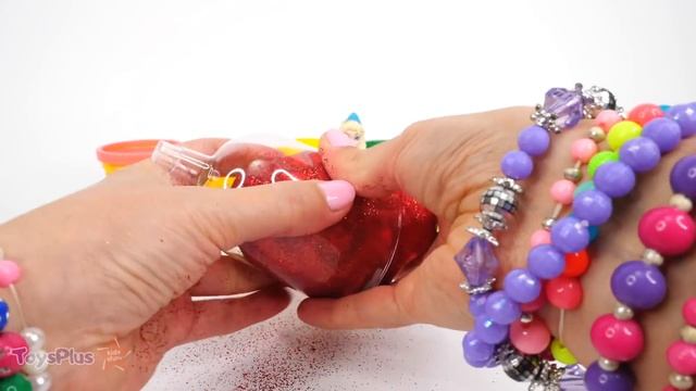 DIY Making Sparkle Butterfly Dresses Out Of Play Doh For Princesses