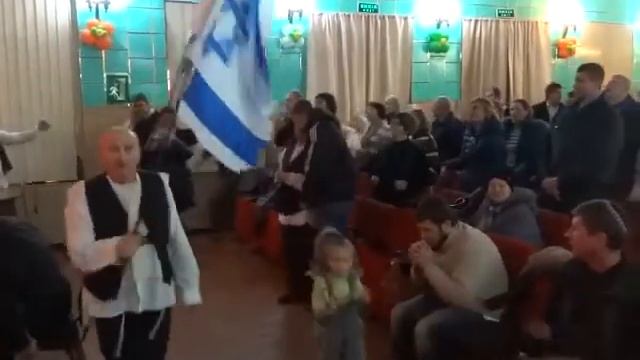 ЗАЖЖЕНИЕ ПЕРВОЙ ХАНУКАЛЬНОЙ СВЕЧИ В ХЕРСОНЕ (27.11.2013 г.) смотреть онлайн