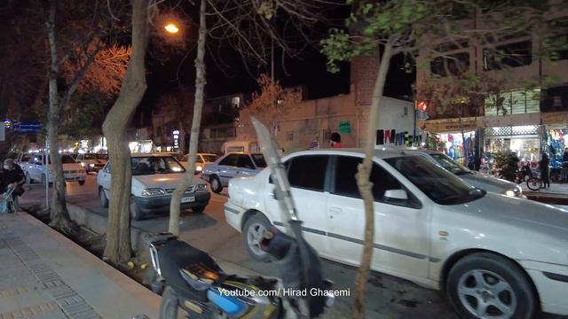 Shiraz Iran2022(4k) Shahcheragh To Moshir & Dariush St/شیراز شاهچراخ به چهارراه مشیر و چهارراه زند