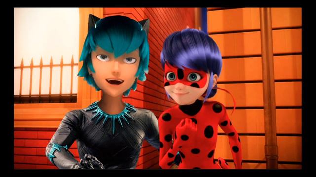 Супер Кот влюбился в Рену Руж - Квами Пантеры для Луки - Miraculous Ladybug Speededit - season 2 смотреть онлайн