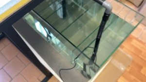 Морской аквариум 400 литров с нижним сампом. Проверяем самп.