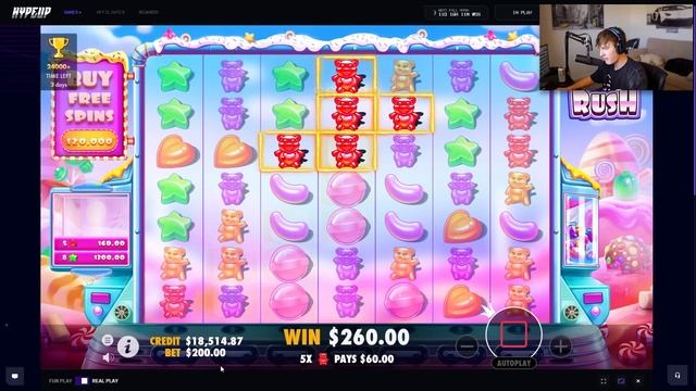 SUGAR RUSH IS PAYING! (MASSIVE) смотреть онлайн
