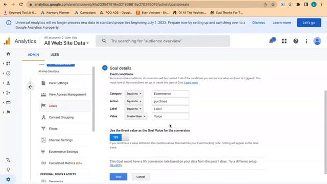 Senprints Ref Đặng Lâm - Đồng bộ chuyển đổi từ Google Analytics sang Gads смотреть онлайн