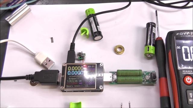 Сравнение Литий ионных аккумуляторов PALO и ZNTER Li ion 1,5 V. AA смотреть онлайн