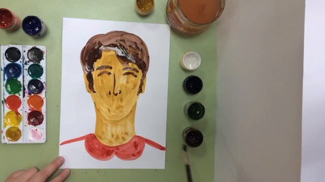 #16. РИСУНОК НА 8 МАРТА. ПОРТРЕТ МАМЫ. смотреть онлайн