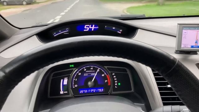 Civic 8 1.3 Hybrid Mx Acceleration