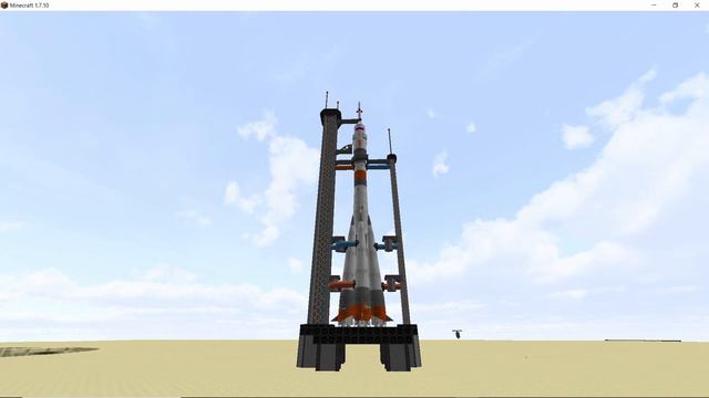 SOYUZ Guide - HBMs Mod || How To Use SOYUZ Rocket In HBMs Mod Minecraft