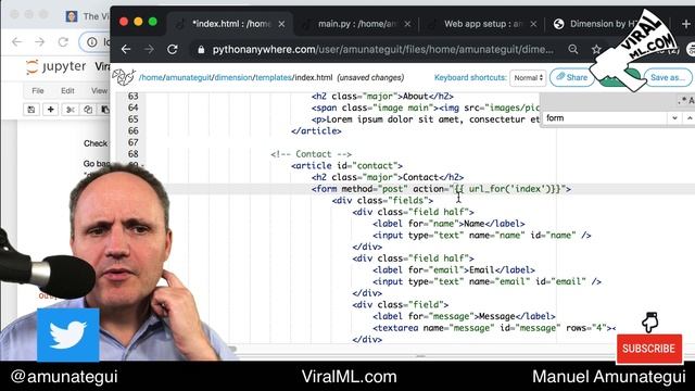 Create a Landing Page with an Email Contact Form - Starting a New Business? - Part 2 смотреть онлайн
