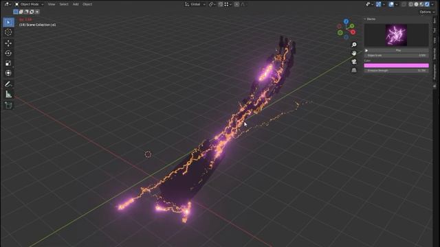 Creating Photorealistic Lightning Effect in Blender - Electro Blender Addon смотреть онлайн