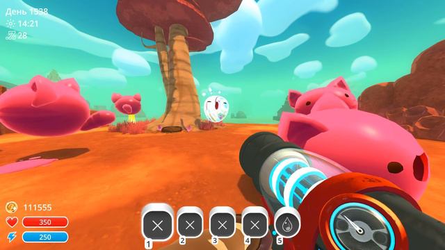 10 минут пения мерцающего слайма ∎ Slime Rancher [264] смотреть онлайн