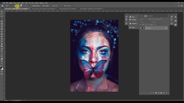 #5 Выделение Object, Quick, Magic Wand Selection Tool в Adobe Photoshop смотреть онлайн