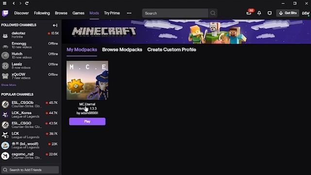 How To Install MC Eternal Minecraft Modpack смотреть онлайн