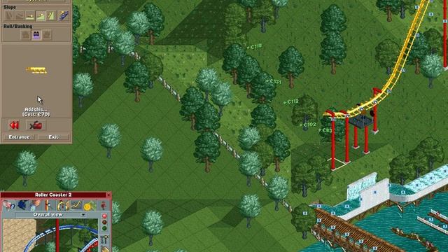 Rollercoaster Tycoon Loopy Landscapes #92 (Dragon's Cove: One hit wonder) смотреть онлайн
