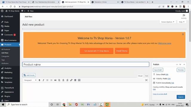 How to Make a Gym & Fitness Equipment Website Using WoocCommerce Theme & Elementor Page builder смотреть онлайн