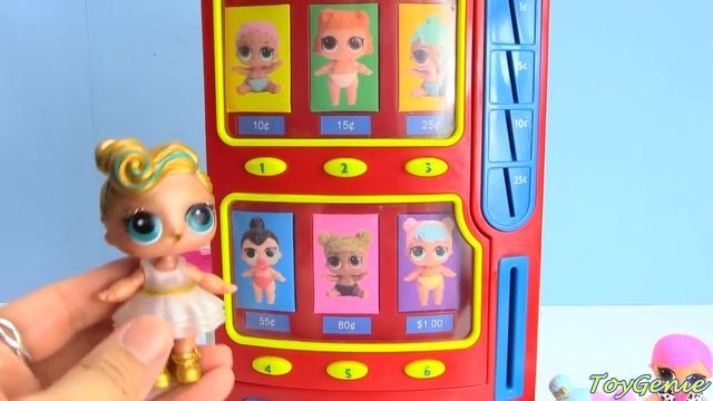 LOL Surprise Dolls Wrong Clothes Lil Sisters Ultra Rare Vending Machine Surprises смотреть онлайн