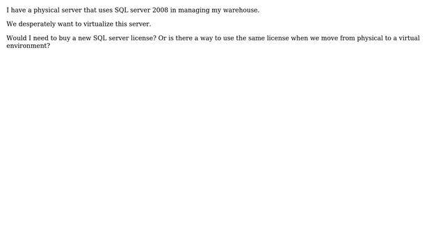 Move SQL Server 2008 to virtual machine смотреть онлайн