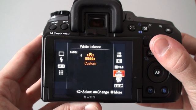 Sony Alpha A550 : Hands-on Preview