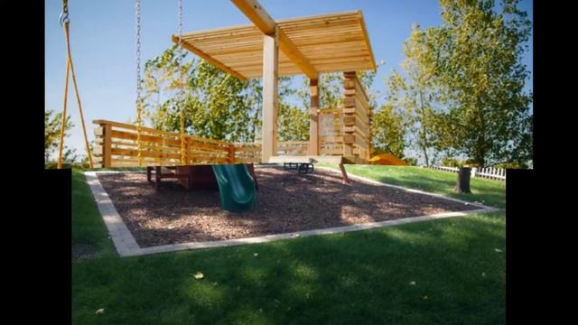 Детская игровая площадка на даче Как Сделать Идеи и Дизайн Своими руками смотреть онлайн