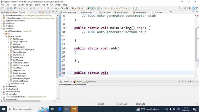 Introduction to methods in Java | Type Casting in Java смотреть онлайн