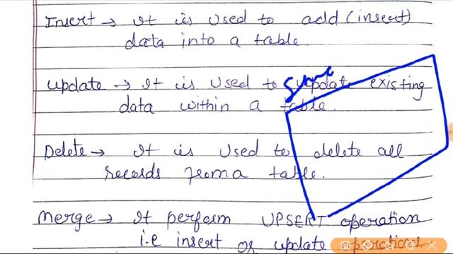 DBMS languages (DDL,DML,DCL,TCL) | Database management system in Hindi | Computer Science notes смотреть онлайн