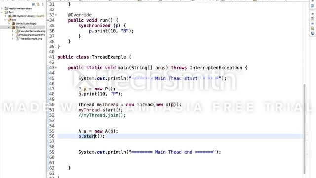 Java Threads | Runnable Interface смотреть онлайн