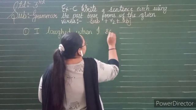 Std-3rd Grammar Ch-11 Past Tense by Ms Bhavika Khuman смотреть онлайн