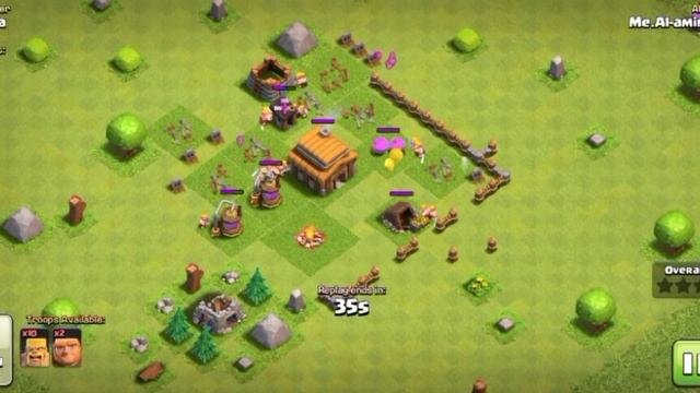 Clash Of Clan . Online Game. Game atak Clash Of Clan. смотреть онлайн