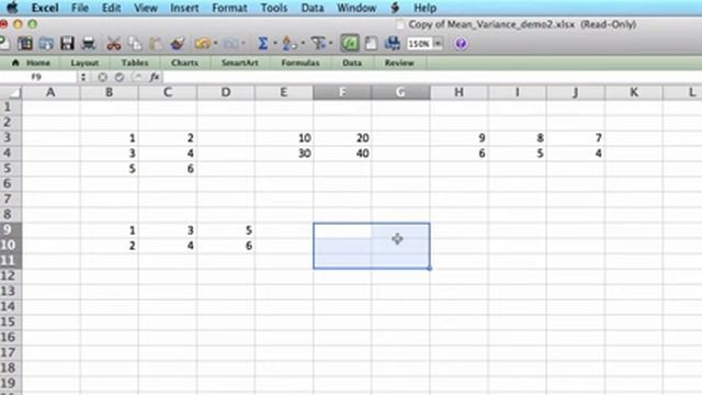 M&B1 (Excel matrix functions) смотреть онлайн