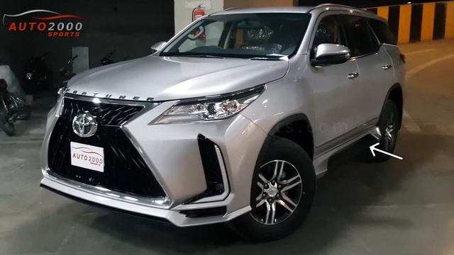New Toyota Fortuner Lexus Style V3 Body Kit 2020. смотреть онлайн