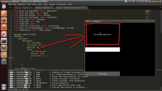 Scapy / Kivy - Tut-3 (Building the GUI) смотреть онлайн
