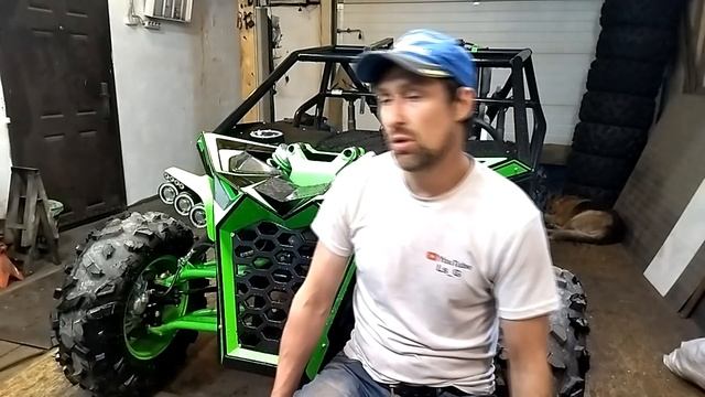 Багги SV 2500 Первый выезд, проверка на прочность смотреть онлайн