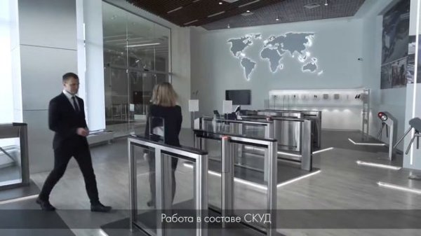 Распашной турникет PERCo ST 11 компактный