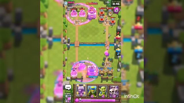 Clash Royale#1 (фан атака)сотни скелетов и гоблинов смотреть онлайн