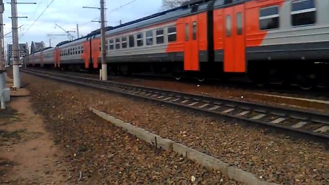 Электричка едет от зила до нижних котлов смотреть онлайн