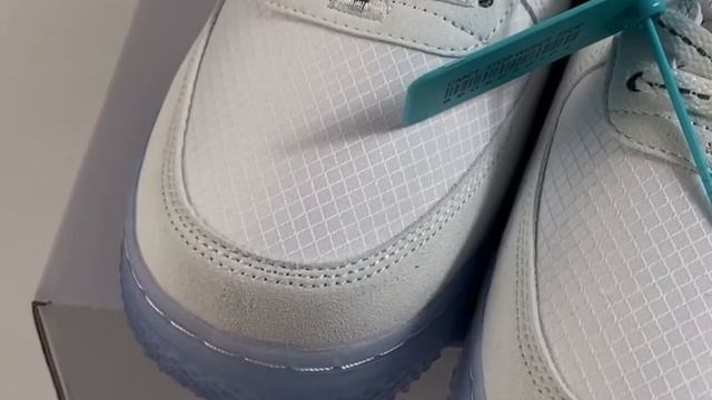 Nike Air Froece 1 React White Light Bone смотреть онлайн
