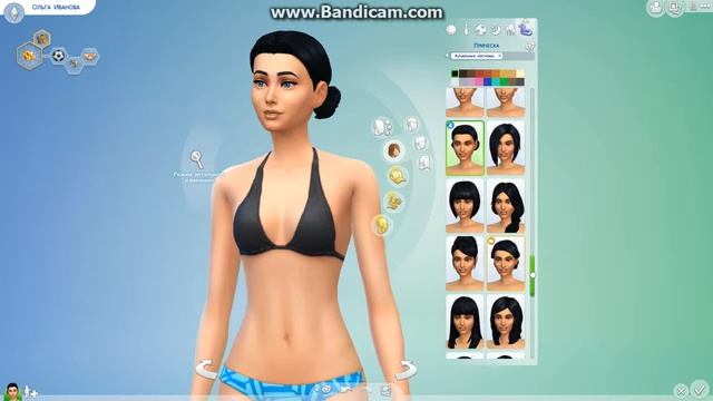 Обзор создания персонажа в игре The Sims 4 (Девушка) смотреть онлайн