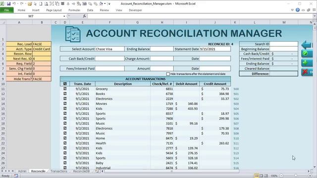 Learn How To Reconcile Accounts In Excel From Scratch + FREE Application Download смотреть онлайн