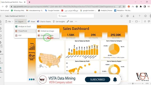 Export Power BI pages and visuals to PowerPoint (Live Data) смотреть онлайн