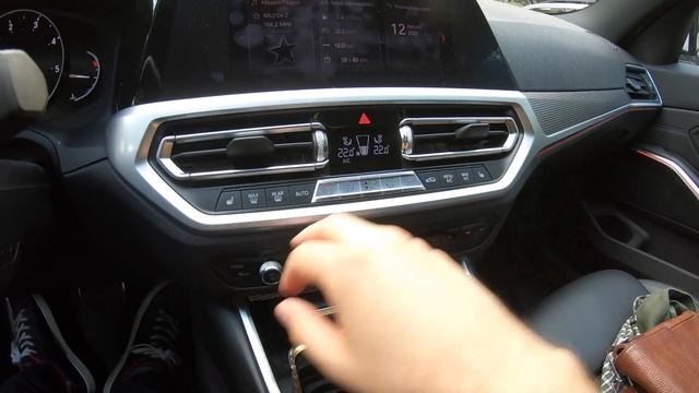 BMW 320d G20 - что по салону и кнопкам (Куда жать-то?)