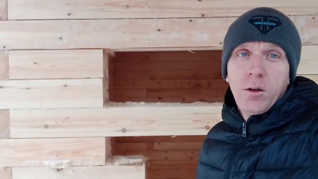 Баня под усадку готова, компания СтройКоми строит дома и бани под усадку и под ключ. смотреть онлайн