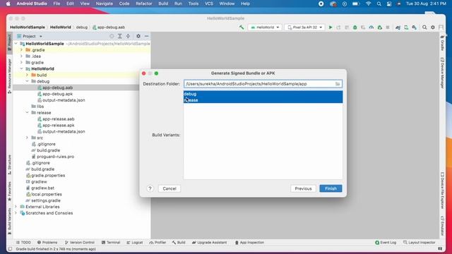 How to set the default generated app bundle name? Name your .apk and .aab files. смотреть онлайн