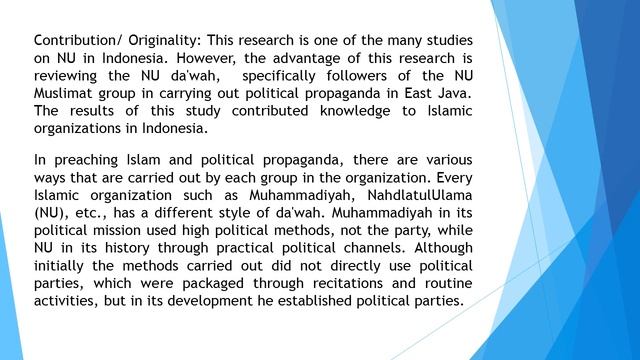 The Model of Political Da’wah Expression of NU Muslimat in East Java IJASS 2019 98 426 435 смотреть онлайн