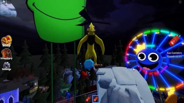 Rainbow Friends Saving Lookies from Yellow Roblox IF YELLOW FINDS YOU