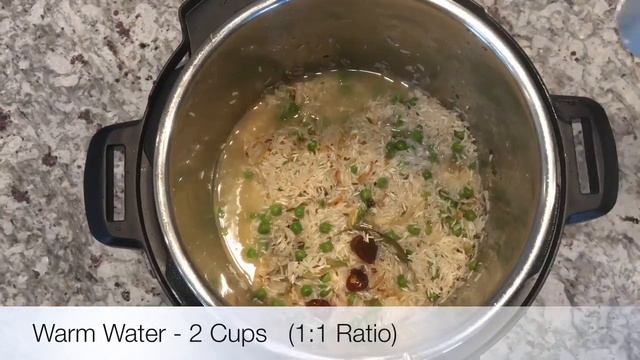 Perfect Instant Pot Rice - Aromatic Matar (peas) Pulao смотреть онлайн