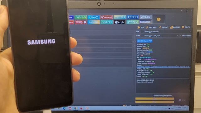 Все МТК !!! FRP Samsung ? На примере Samsung Galaxy A32. Unlocktool ? Сброс Аккаунта Гугл ✅